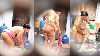Horny Bhabhi Bathing Secretly Recorded Viral Leak