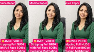 Monika Kapoor Live Stripping Full Nude Boobs Pressing Masterbation Leaked Video