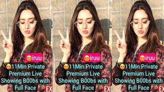 Model Iruu Most Exclusive Showing her Boobs Playing With Nipples – antarvasnabf