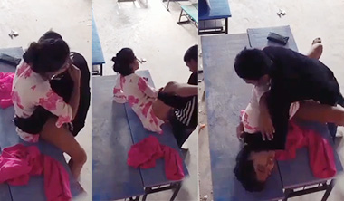 Sexy College Girl Fucking Her BF On Table Viral Sex Video’s